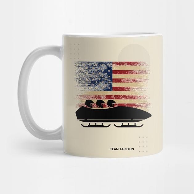 Bobsled USA Flag by Macys Bobsled Fundraiser 